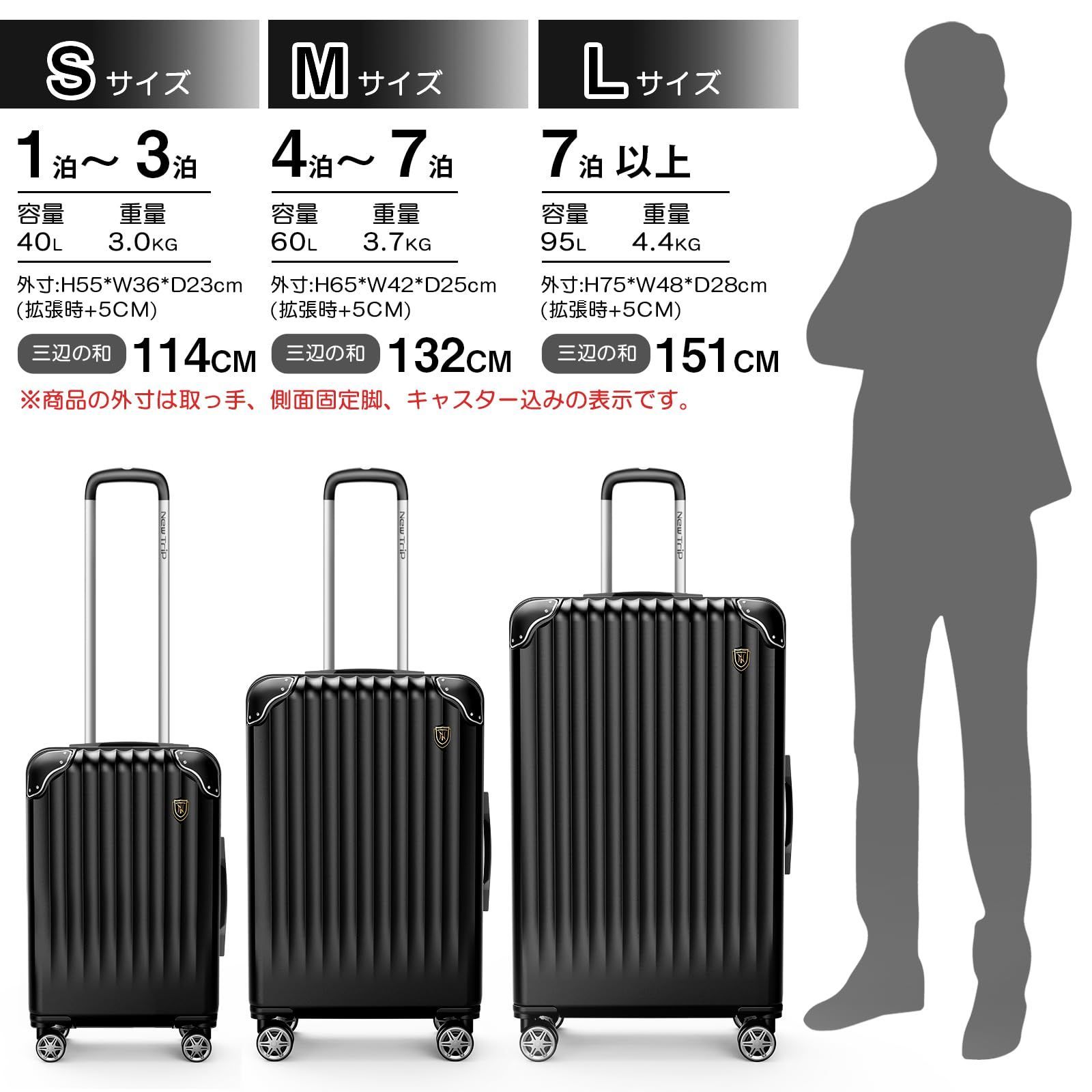 キャリー ケース 2 泊 3 日
