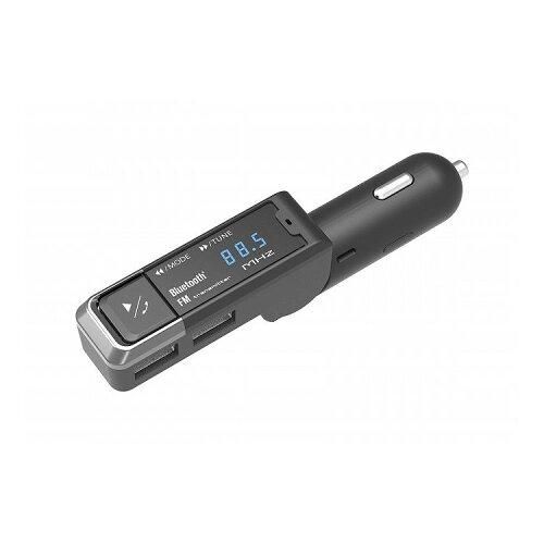 【新品・2営業日で発送】カシムラ Bluetooth FMトランスミッター USB2ポート 4.8A スリム KD-254