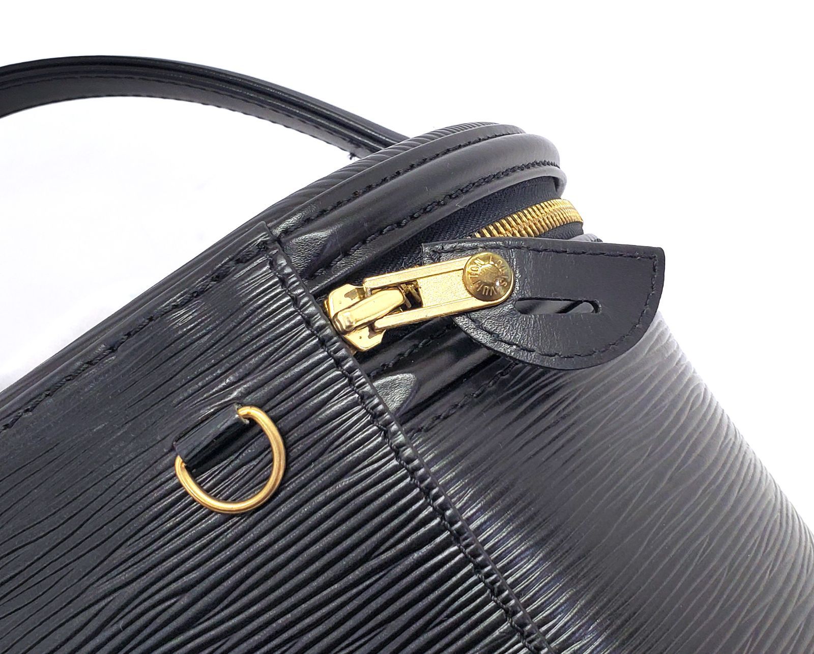 LOUIS VUITTON エピ カンヌ M48032 バニティバッグ カデナ