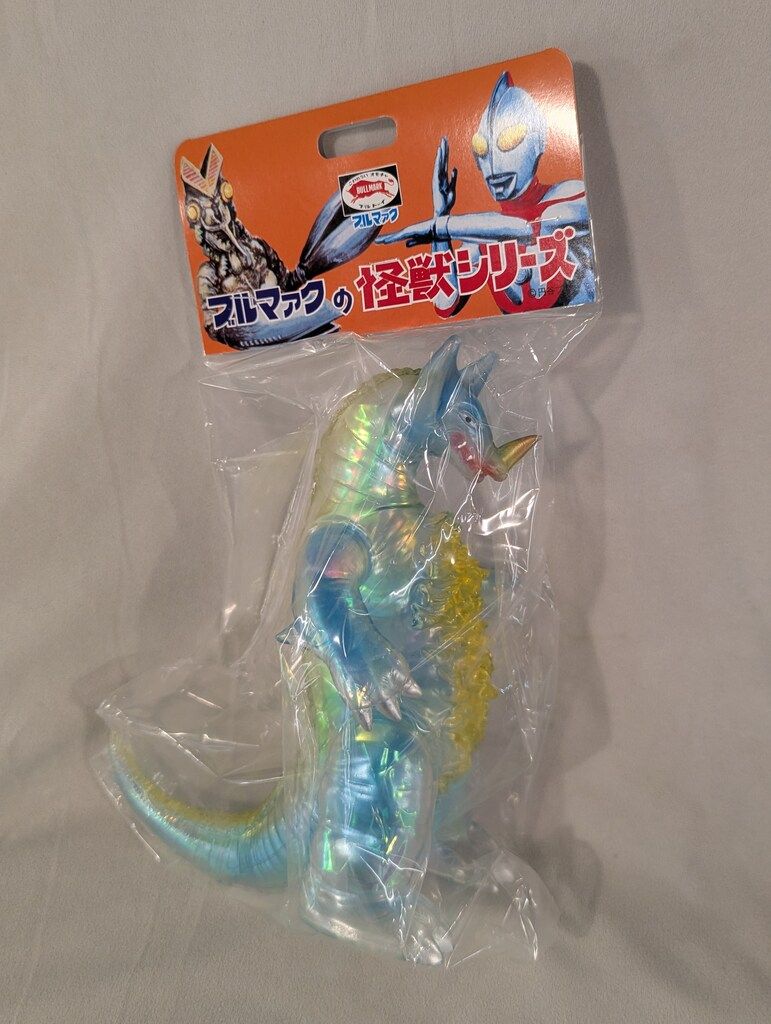 ブルマァク 復刻版怪獣シリーズ ウルトラマン ゴモラ オーロラ