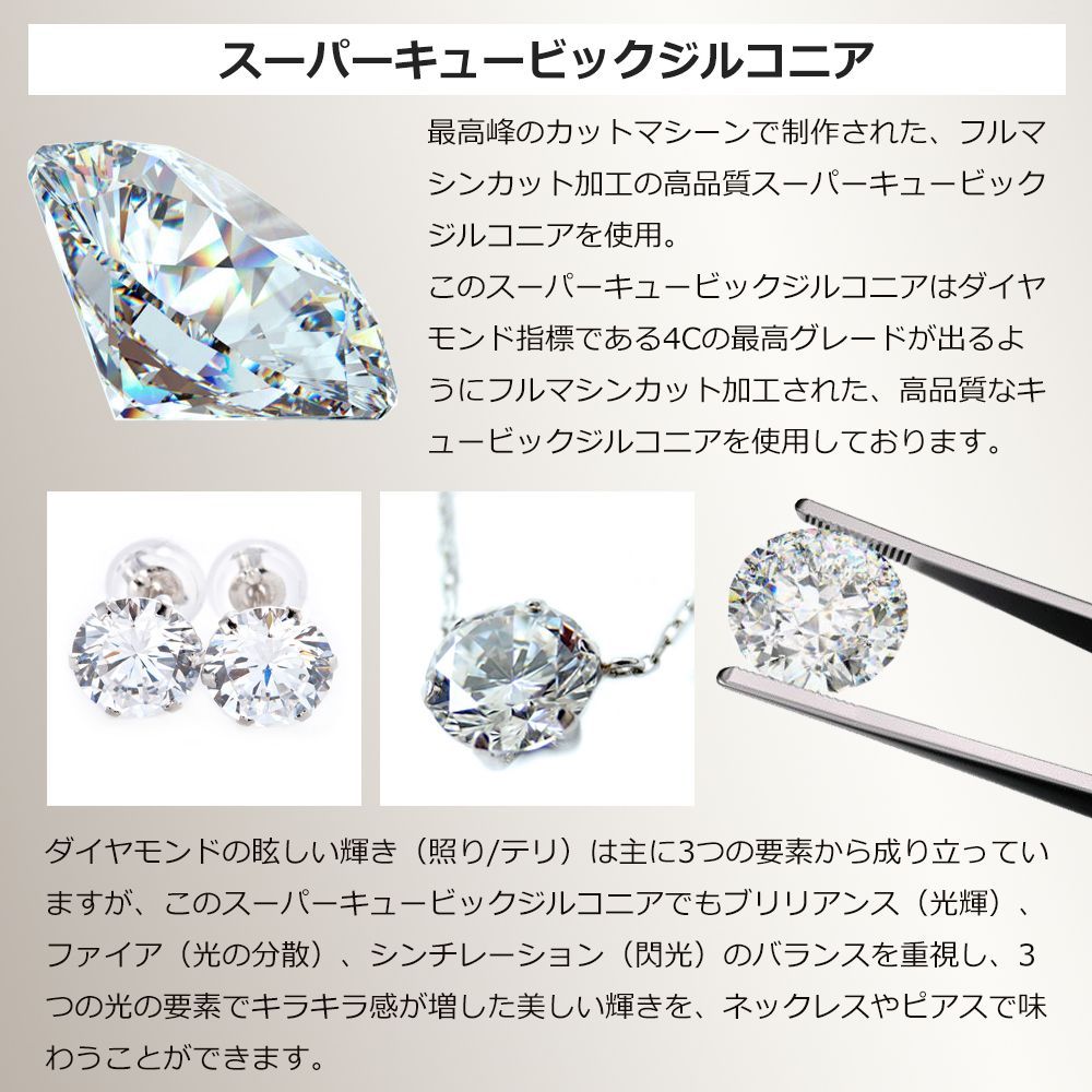 【新品未使用】 Pt900 ピアス スーパーキュービックジルコニア 3mm 楽天市場】スーパーキュービックジルコニア ピアス プラチナ