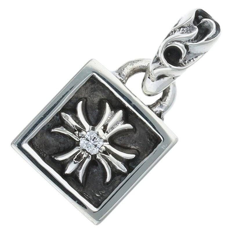 Chrome Hearts フレームドチャームCH プラス1ダイヤ クロムハーツ