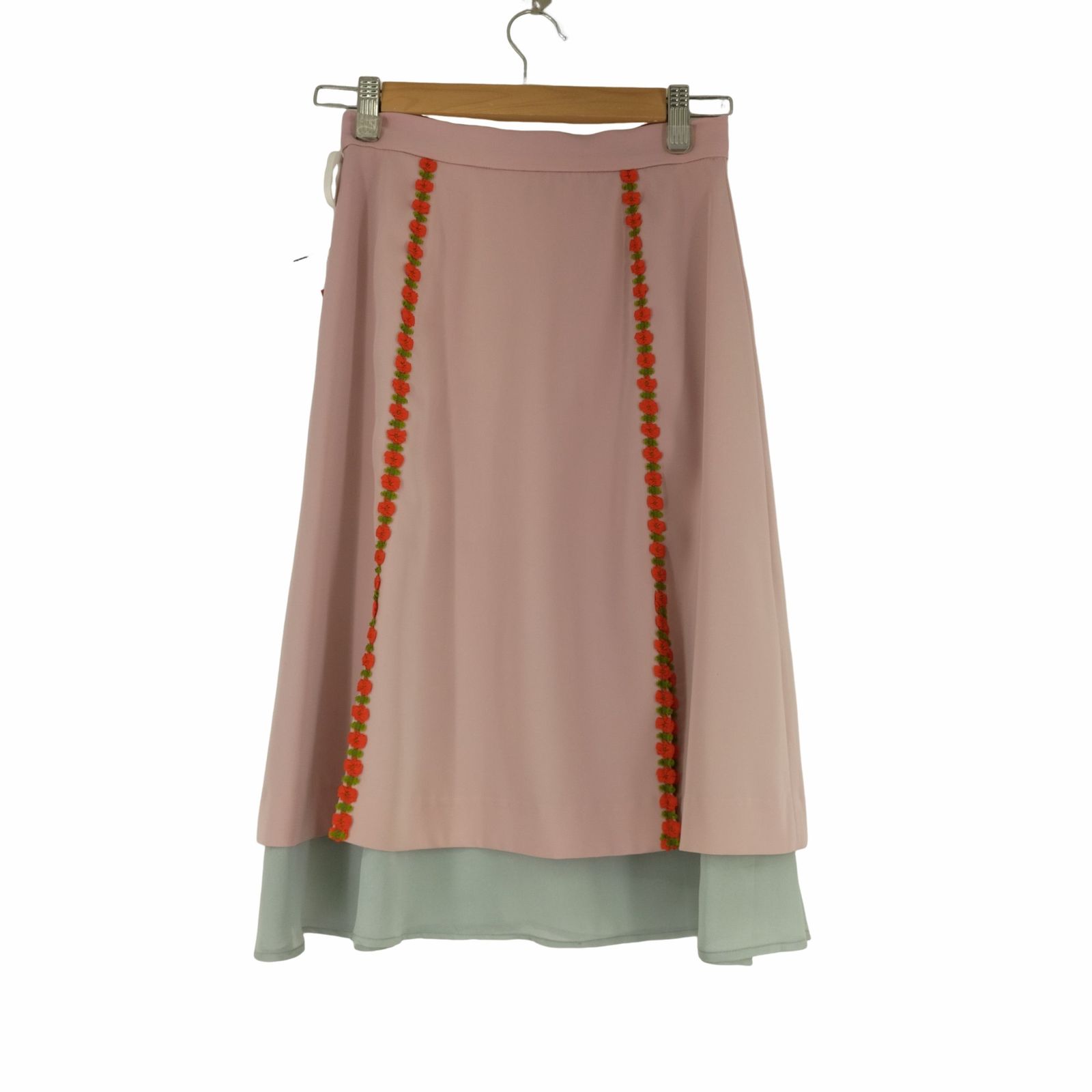パメオポーズ Pameo Pose VEIL HEM SKIRT レディース FREE