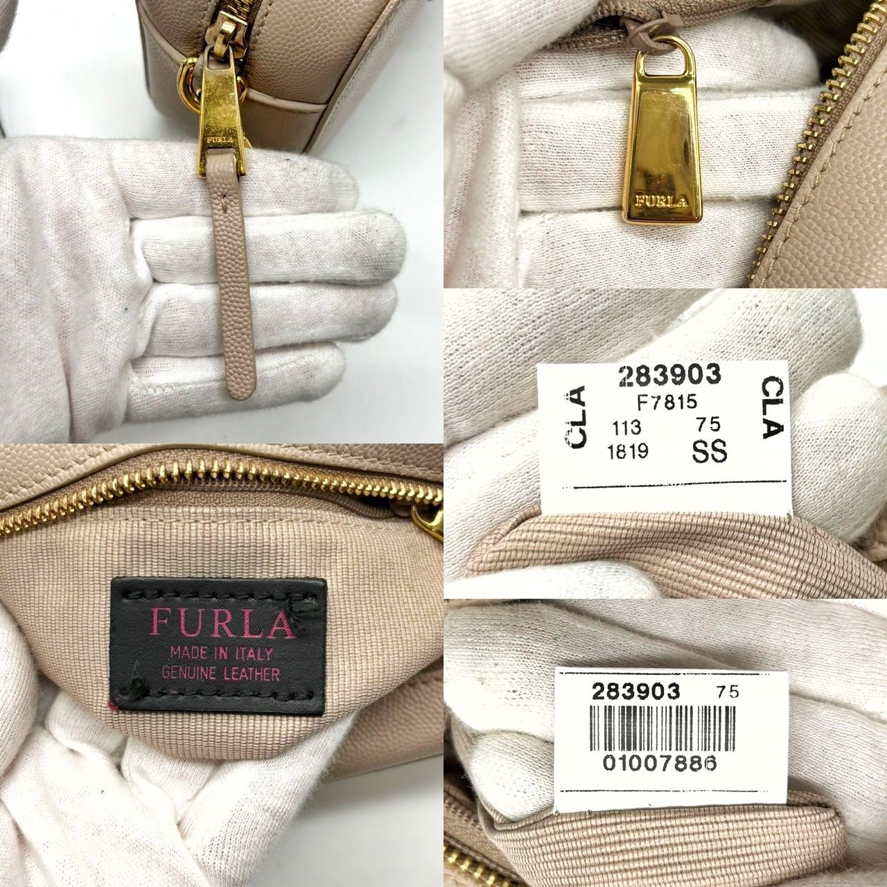✨良品✨ FURLA フルラ カメラバッグ ショルダーバッグ ハンドバッグ 