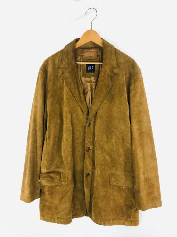 中古】【メンズ】 OLD GAP オールド ギャップ 90S SUEDE LEATHER