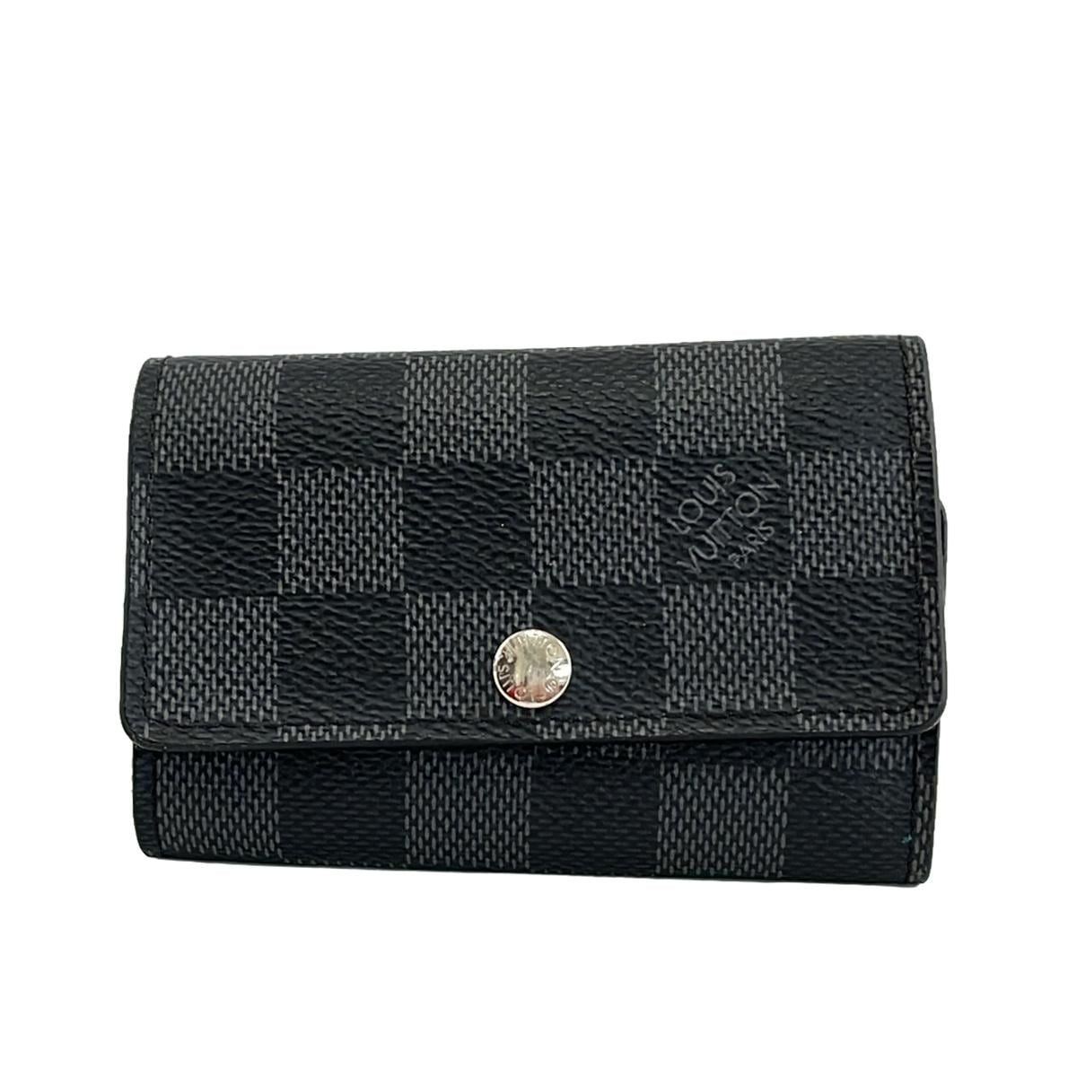 LOUIS VUITTON ルイヴィトン キーケース ダミエグラフィット ミュルティクレ6 N62662