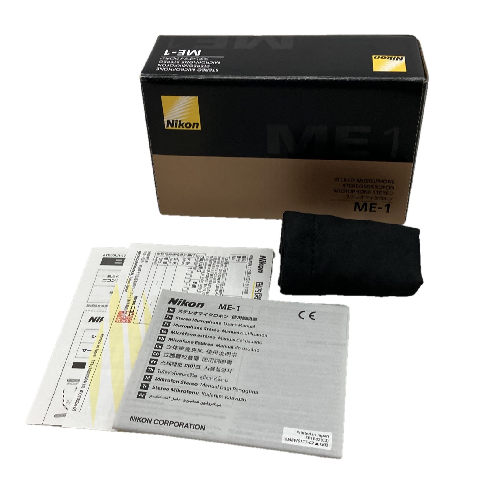 Nikon ME-1 ステレオマイクロフォン カメラマイク 音響機材 カメラ ニコン 良好