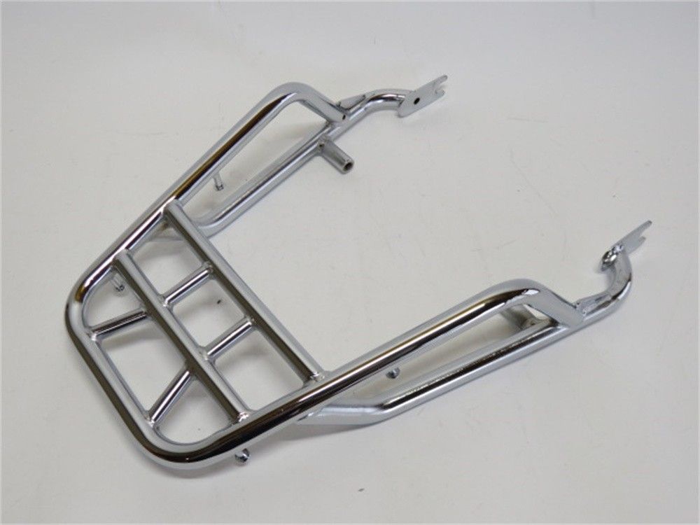 W800 W650 W400 全年式 キャリア - 45L リアボックス 黒