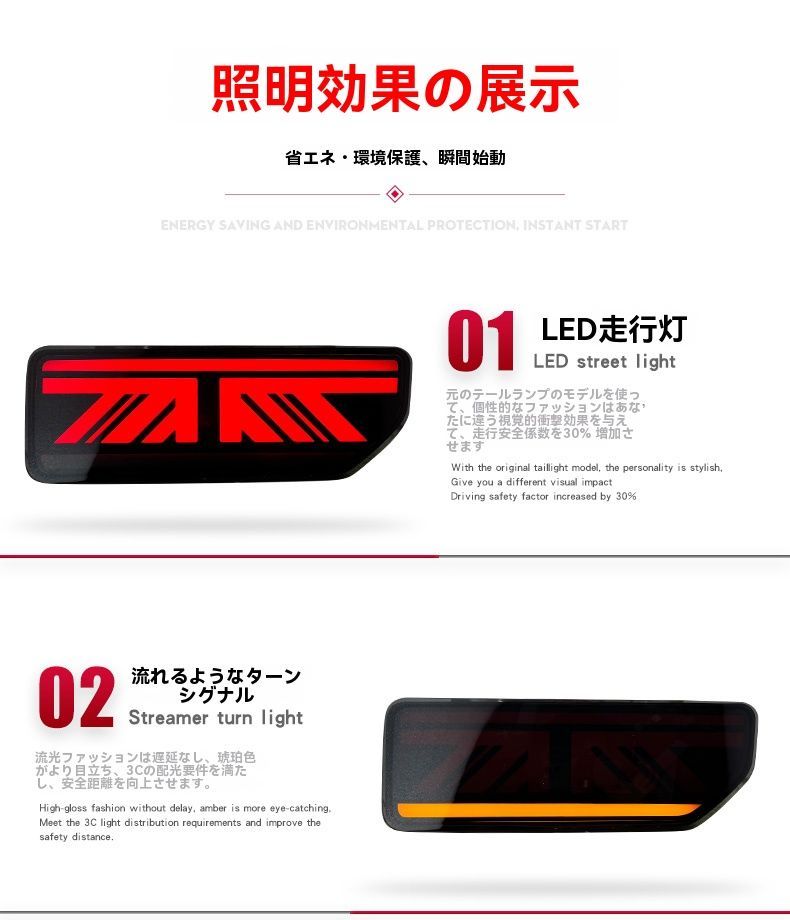 ブレーキ灯 バックランプ