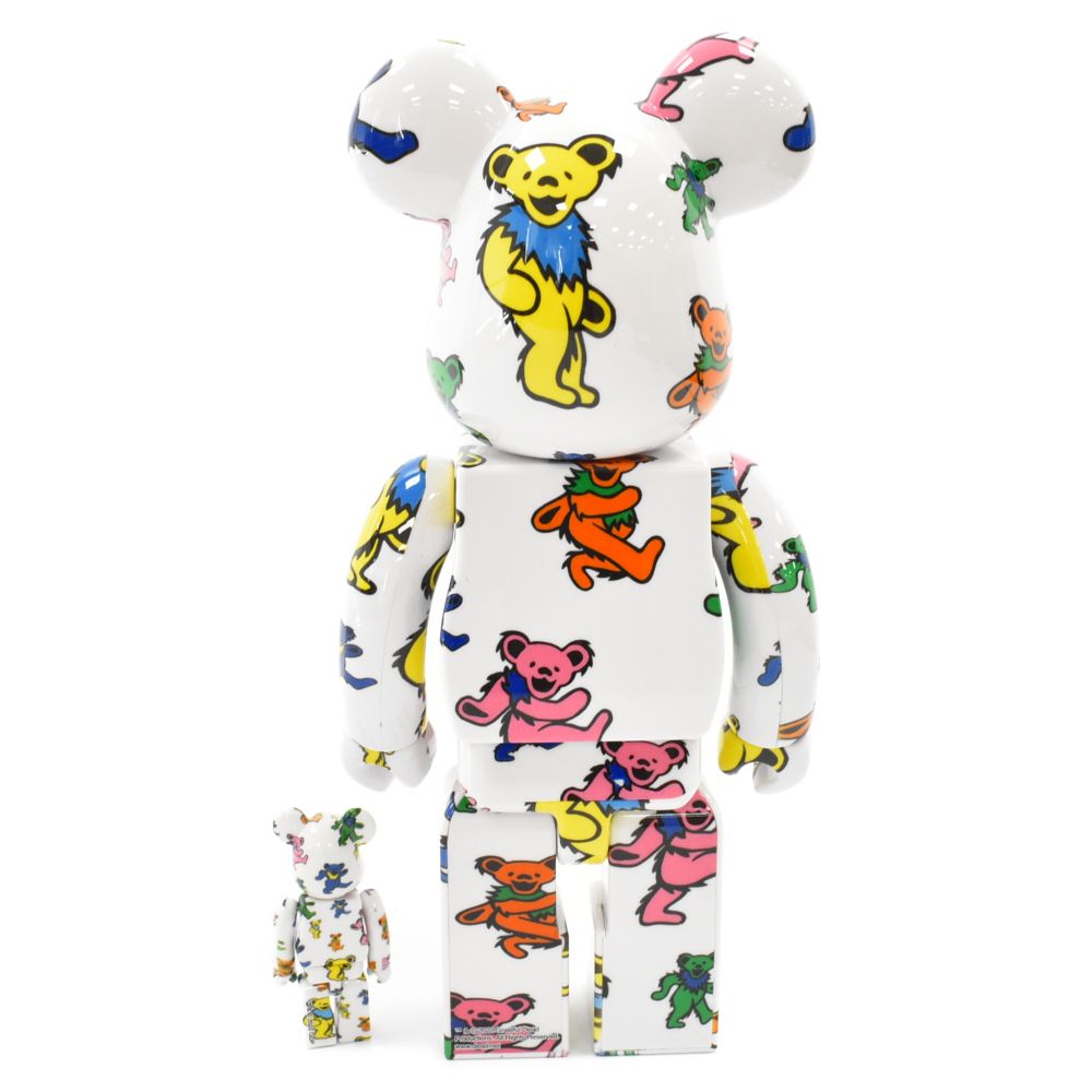 MEDICOM TOY - MEDICOM TOY メディコムトイ BE@RBRICK Grateful Dead Dancing グレイトフルデッド ダンシング 100% &amp;400% ベアブリック フィギュア マルチカラー Amazon | ベアブリック グレイトフル デッド BE@RBRICK GRATEFUL