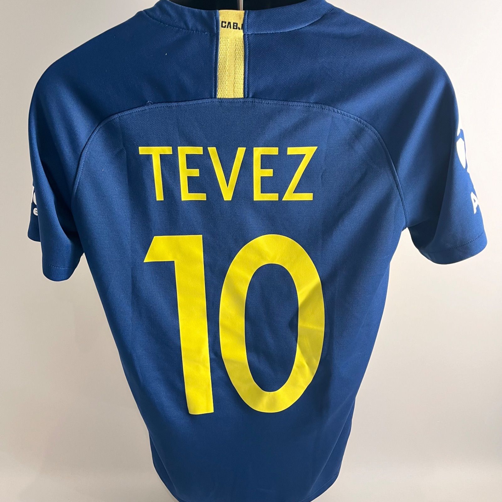 背番号10番 TEVEZ テベス Nike ナイキ ボカジュニアーズ  サッカーユニフォーム大人半袖