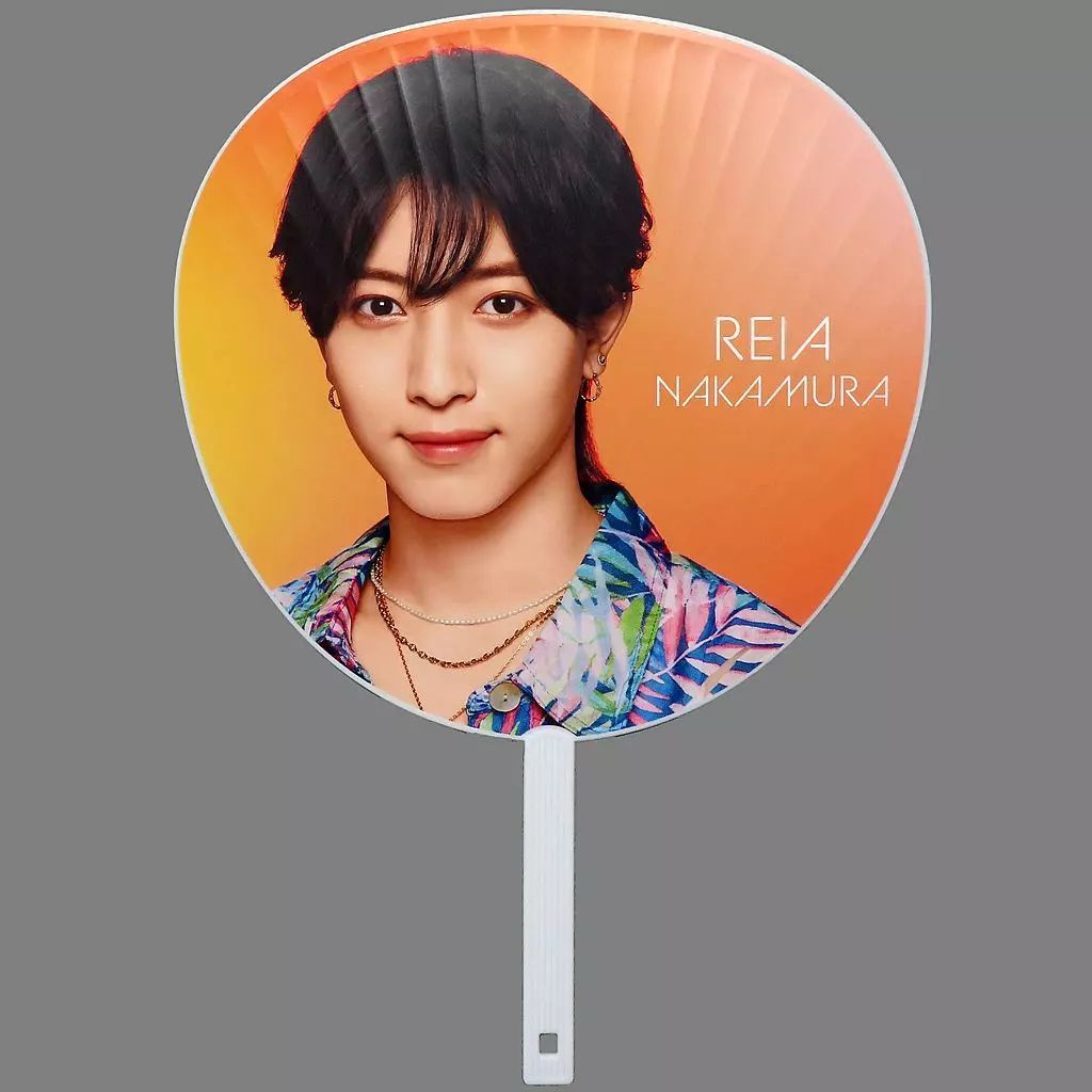 中古】うちわ・扇子 中村嶺亜 ジャンボうちわ 「7 MEN 侍 LIVE 2024 
