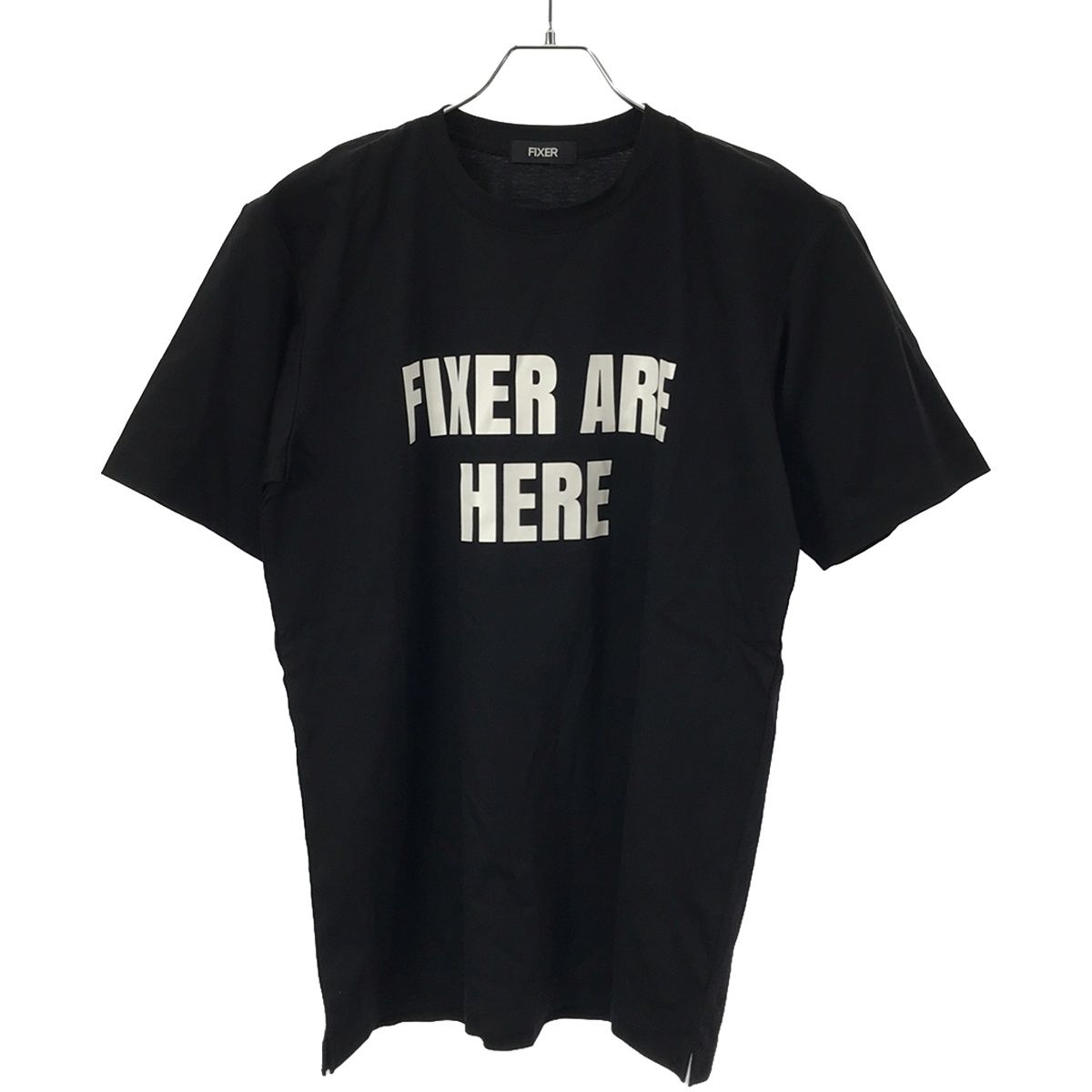 FIXER フィクサー FIXER ARE HERE プリントTシャツ ブラック M FTS-05 