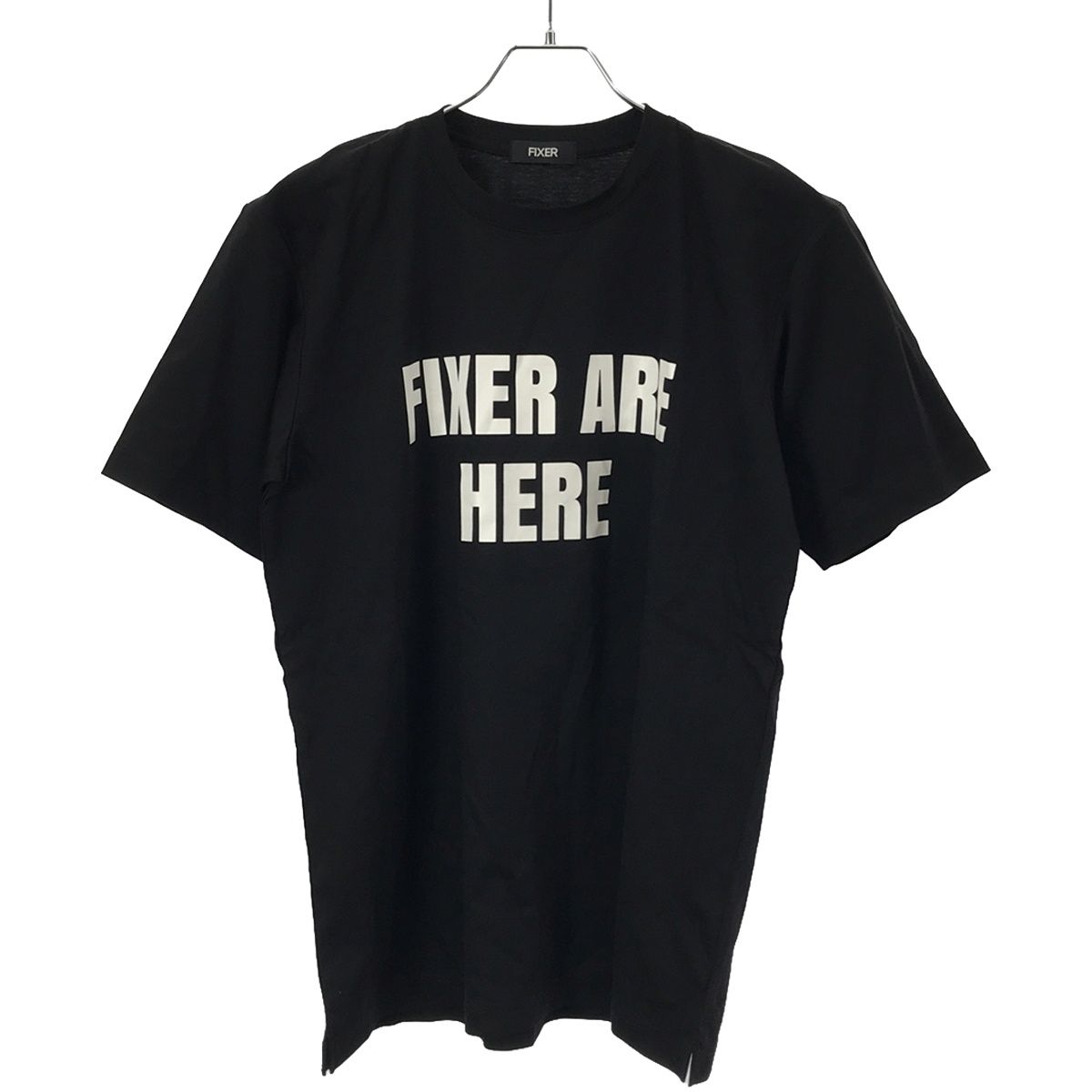 FIXER フィクサー FIXER ARE HERE プリントTシャツ ブラック M FTS-05 ...