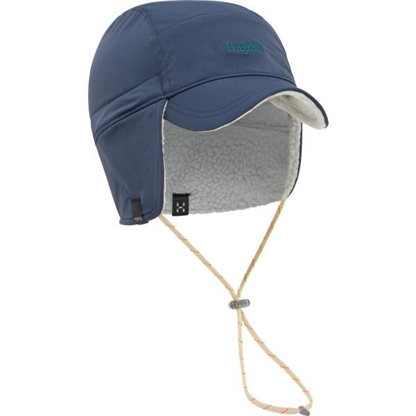 ホグロフス Mountain II Cap マウンテンキャップ 防寒キャップ メンズ レディース 耳あて付き スキー スノーボード アウトドア キャンプ Blue