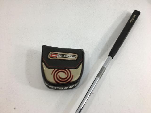 【中古ゴルフクラブ】オデッセイ O-WORKS BLACK(オー･ワークス ブラック) 2-Ball FANG S パター オリジナルスチール パター【14日間返品OK】