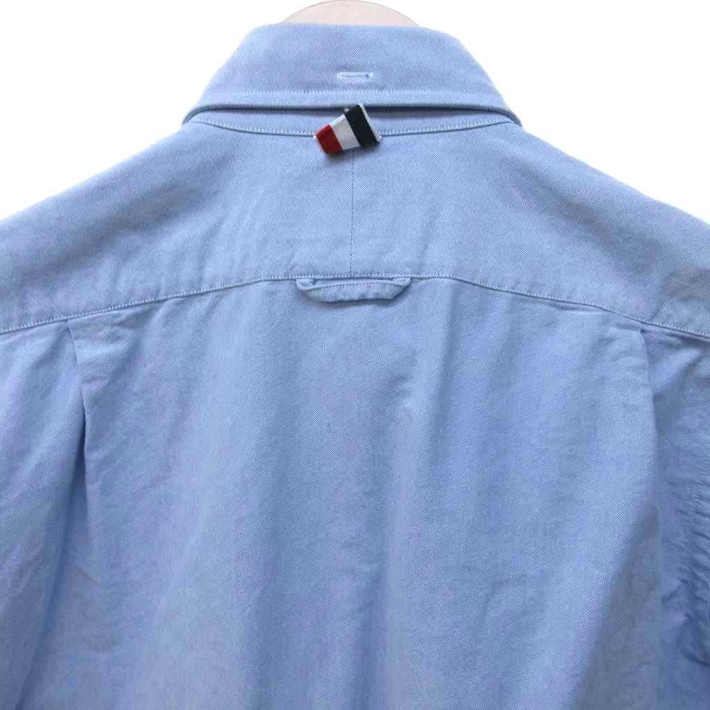 中古】トムブラウン THOM BROWNE ボタンダウンショートスリーブシャツ  
