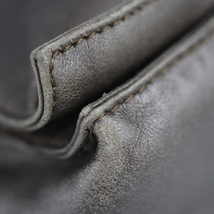 LOEWE ロエベ ショルダーバッグ ナッパレザー ブロンズ系 シルバー金具 