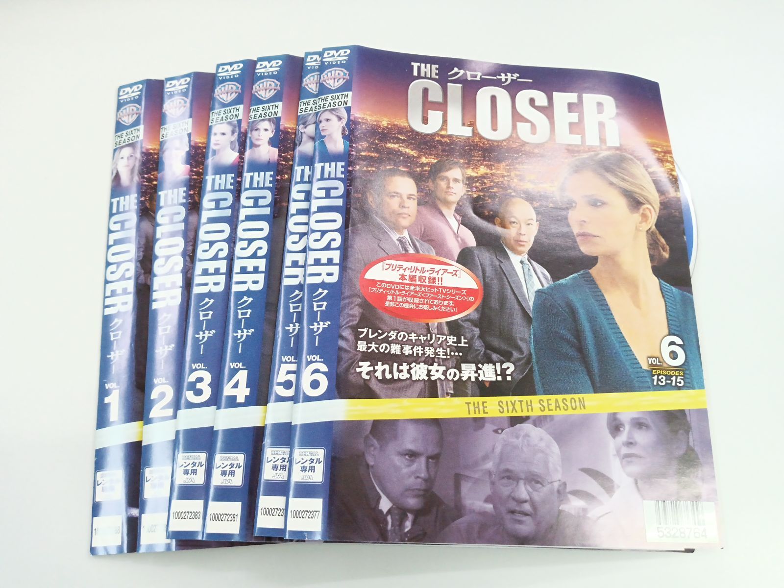 THE CLOSER【シーズン2.3.4.5.6.7】セット ※巻数抜けあり T-60