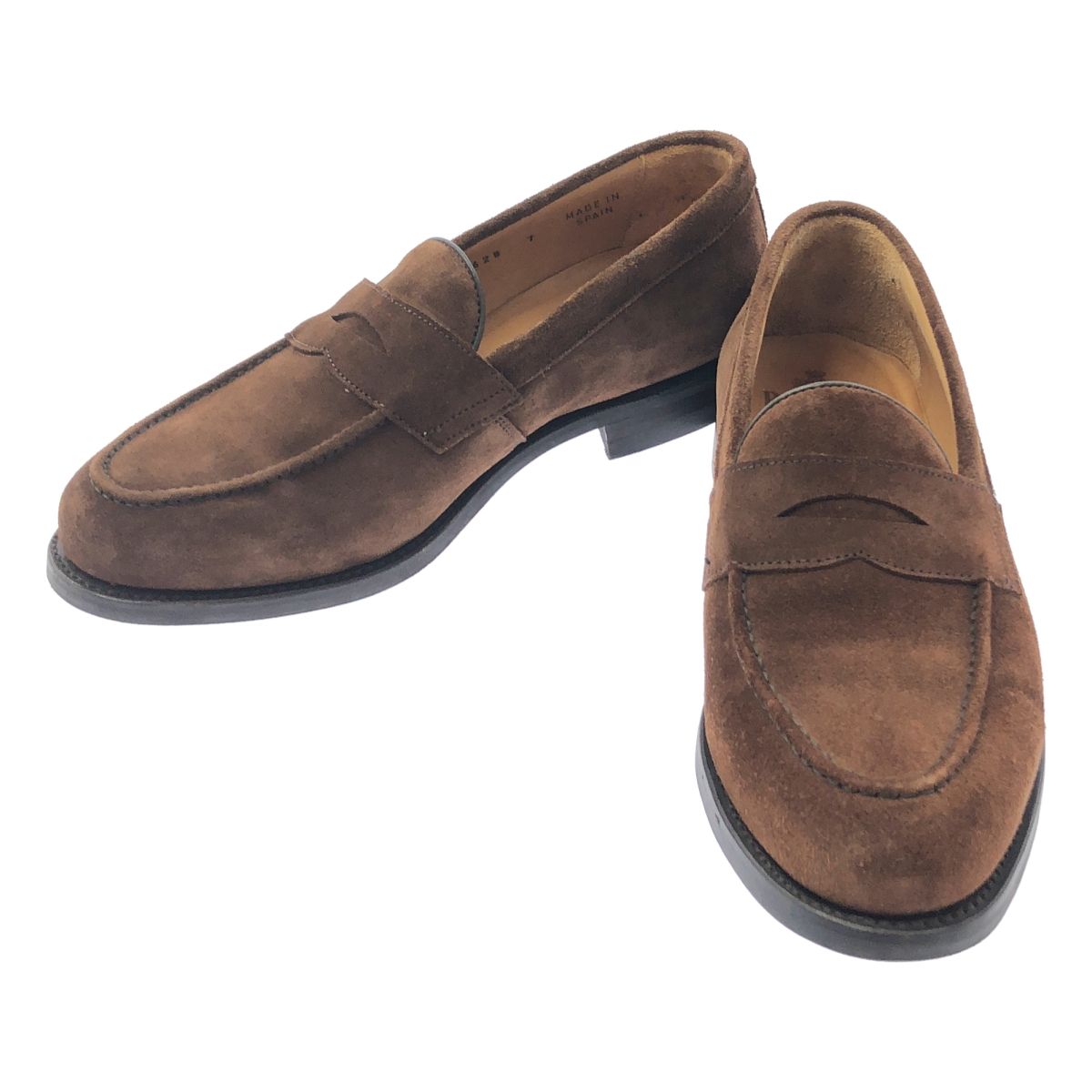 Berwick | バーウィック | スエード コインローファー | UK7 | ブラウン | メンズ