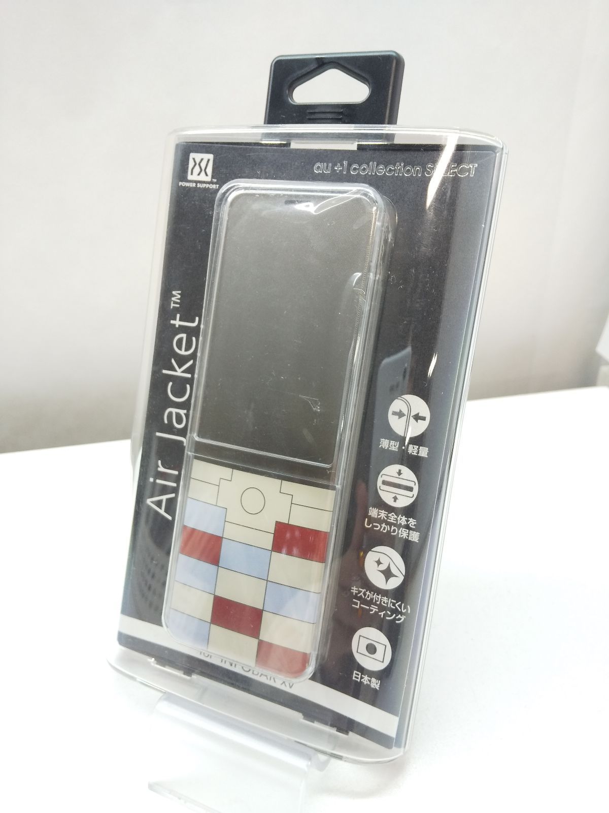 新品 Air Jacket for INFOBAR xv RS8H003 ケース - スマホアクセサリー