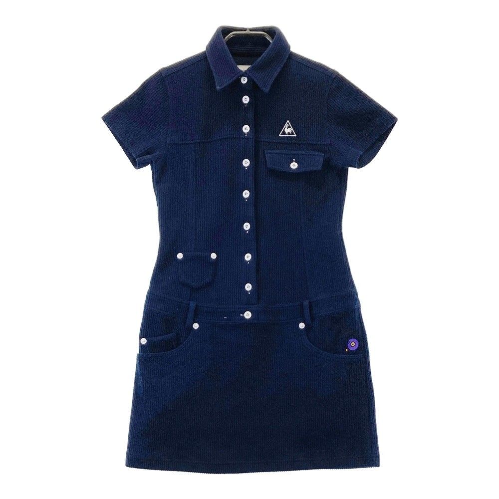 le coq sportif ゴルフ ワンピース M ネイビー サイズ：M LE COQ GOLF ルコックゴルフ ワンピース ネイビー系
