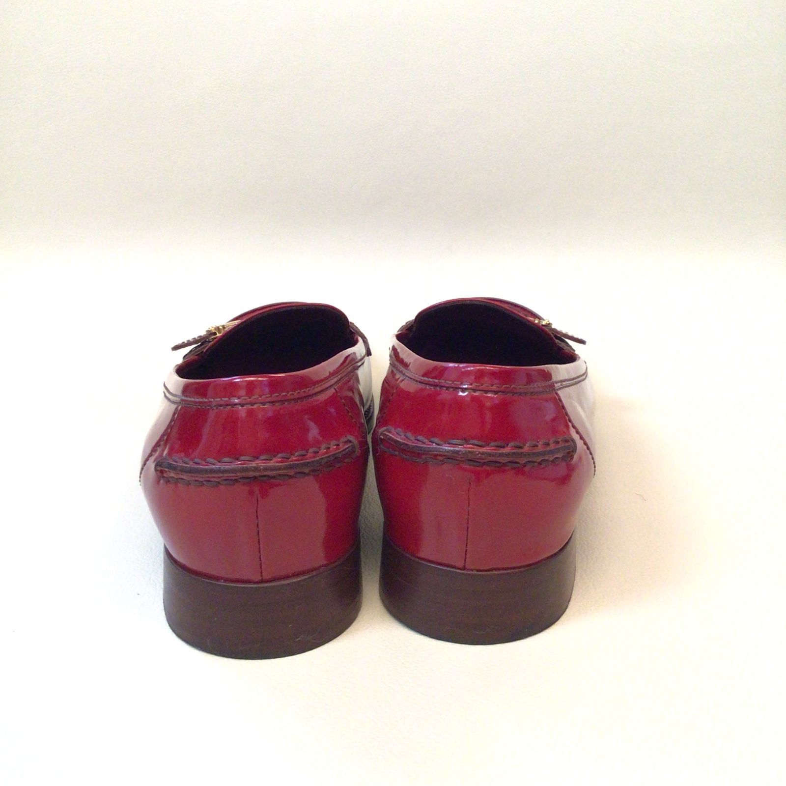 LOUIS VUITTON レッド ローファー LOUIS VUITTON ルイ・ヴィトン ドライビングシューズ ローファー