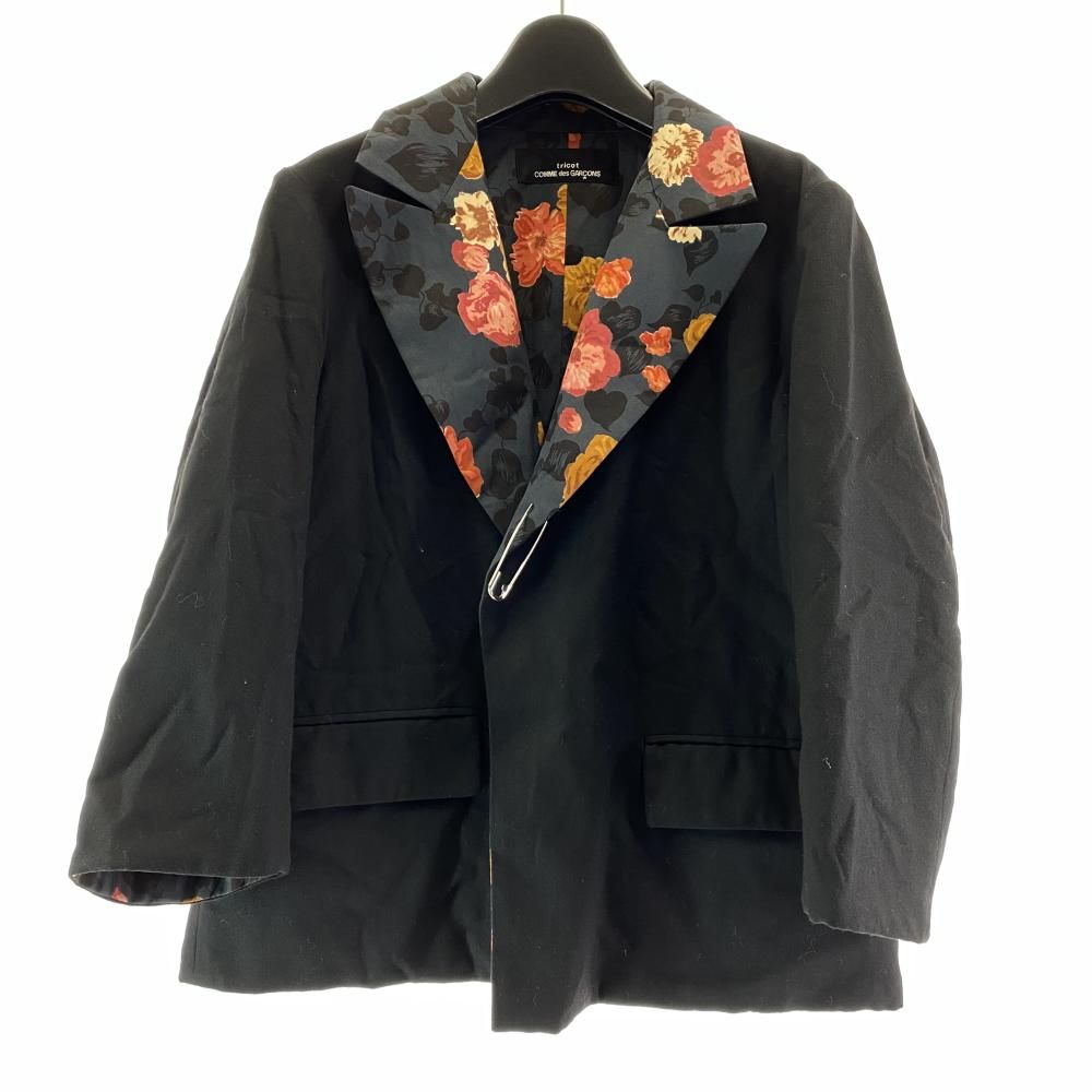 レディース 【】tricot COMME des GARCONS リバーシブル花柄テーラード 