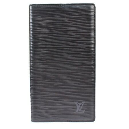ルイヴィトン LOUIS VUITTON アジェンダ ポッシュ 手帳カバー エピ ノワール ブラック レザー R20522 01ML259