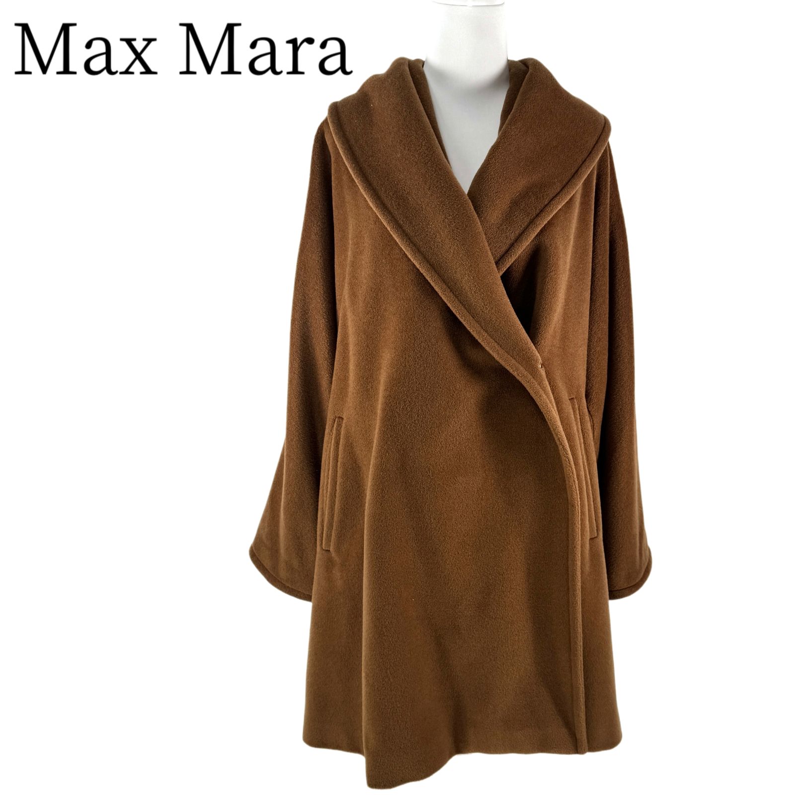 Max mara 白タグ チェスターコート サイズ40 M相当 カシミヤ レディース