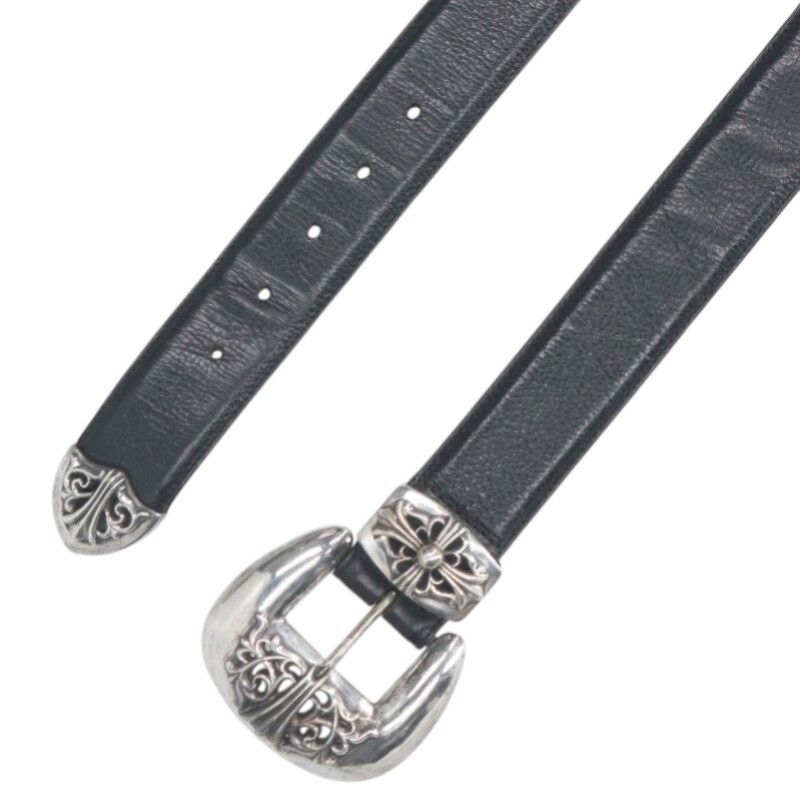 クロムハーツ BLT CLASSIC 3PC/クラシック3PC レザーベルト34 クロムハーツ BLT CLASSIC 3PC/クラシック3PC レザーベルト メンズ 34