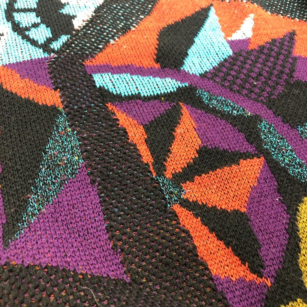 YOSHIYUKI KONISHI ヨシユキコニシ ニット サイズ:M ブルー メンズ 総