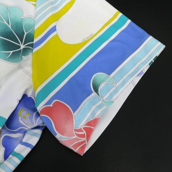 美品　レオナールスポーツ　膝丈ワンピース　44 美品 レオナールスポーツ 膝丈ワンピース 44