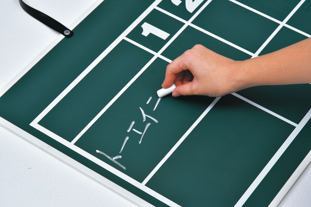 トーエイライト TOEI LIGHT ハンディー野球得点板 グリーン 緑 黒板 スコアボード 得点板 野球 ソフトボール 9回 得点板 折りたたみ 試合 マグネット数字板 持ち運び 遠征 対外試合 B2467 -