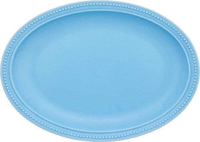 【在庫処分】TOKI1919 dot Rim 270オーバルプレート リム 楕円皿 カレー皿 パスタ皿 約27×19cm フレンチ 皿 食器 ホテルレストラン 仕様 電子レンジ 食洗機対応 ラ ティーマ 無地 カフェ ランチプレ