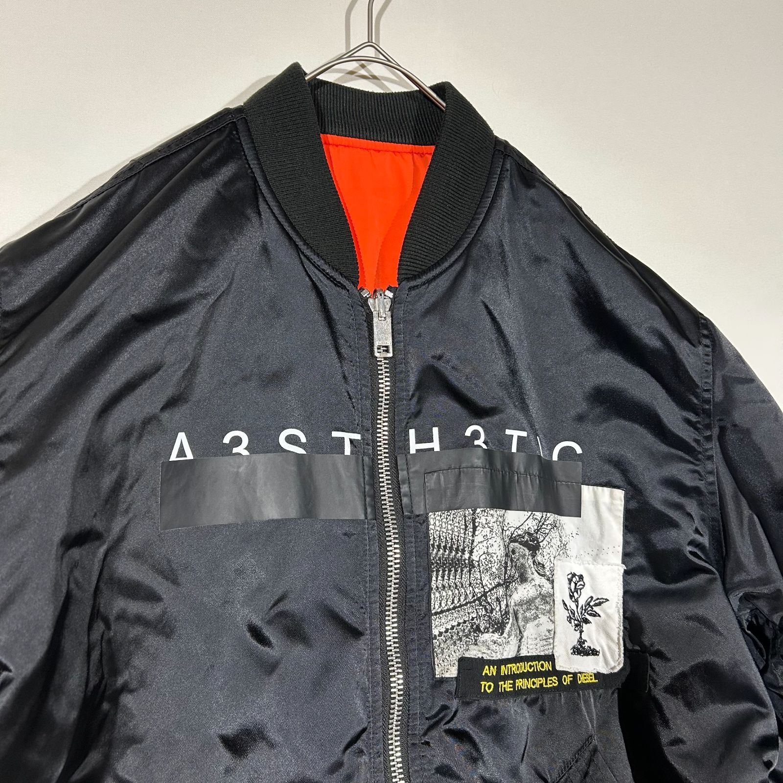【美品】DIESELMA-1/リバーシブルボンバージャケット/ダメージ加工/M 062900kbat_04.jpg