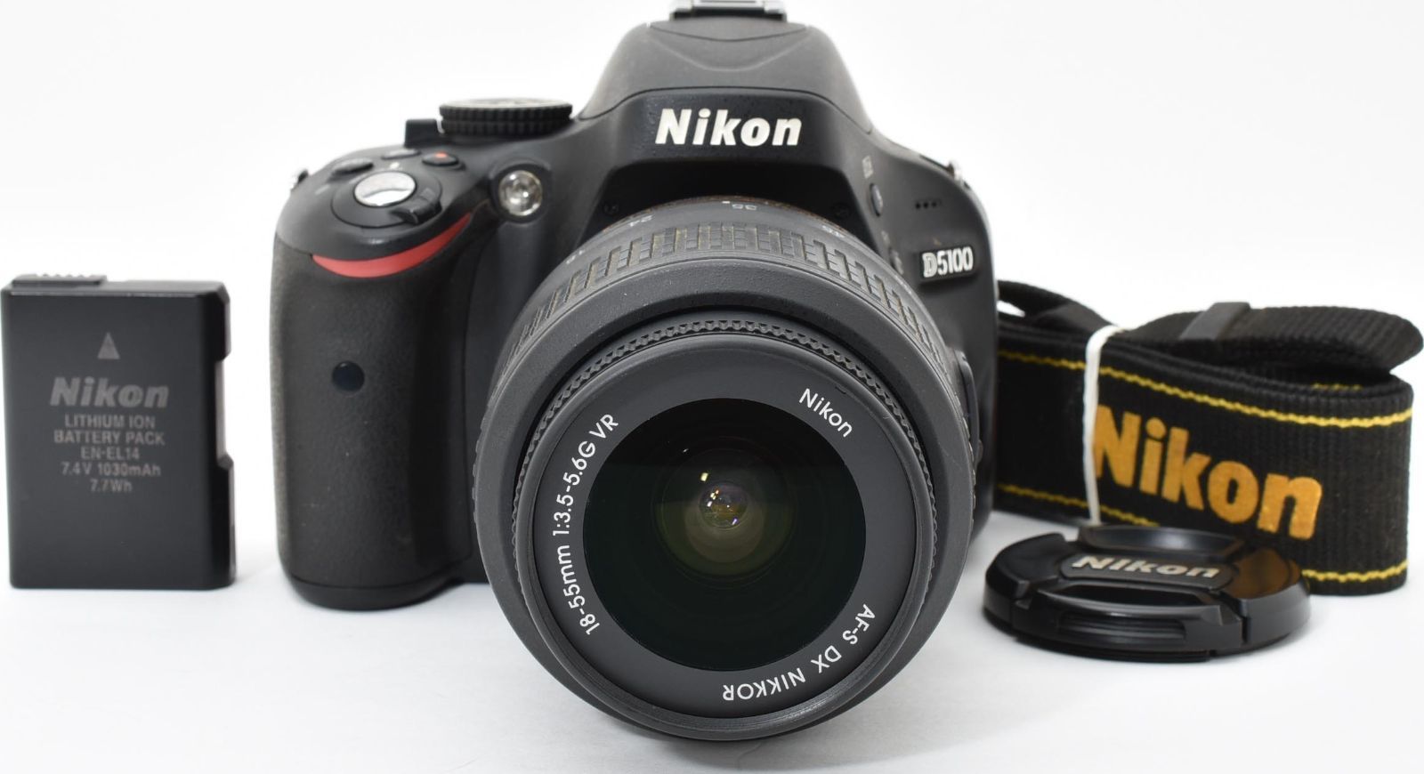 J 23 6982 13 ニコン Nikon D 5100 ボディ 18 55 mm VR レンズキット ショット数 409回