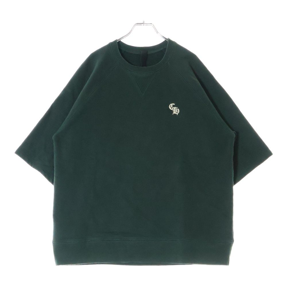 CHROME HEARTS (クロムハーツ) Y NOT SLO RIDE CHロゴ刺繍 クルー  