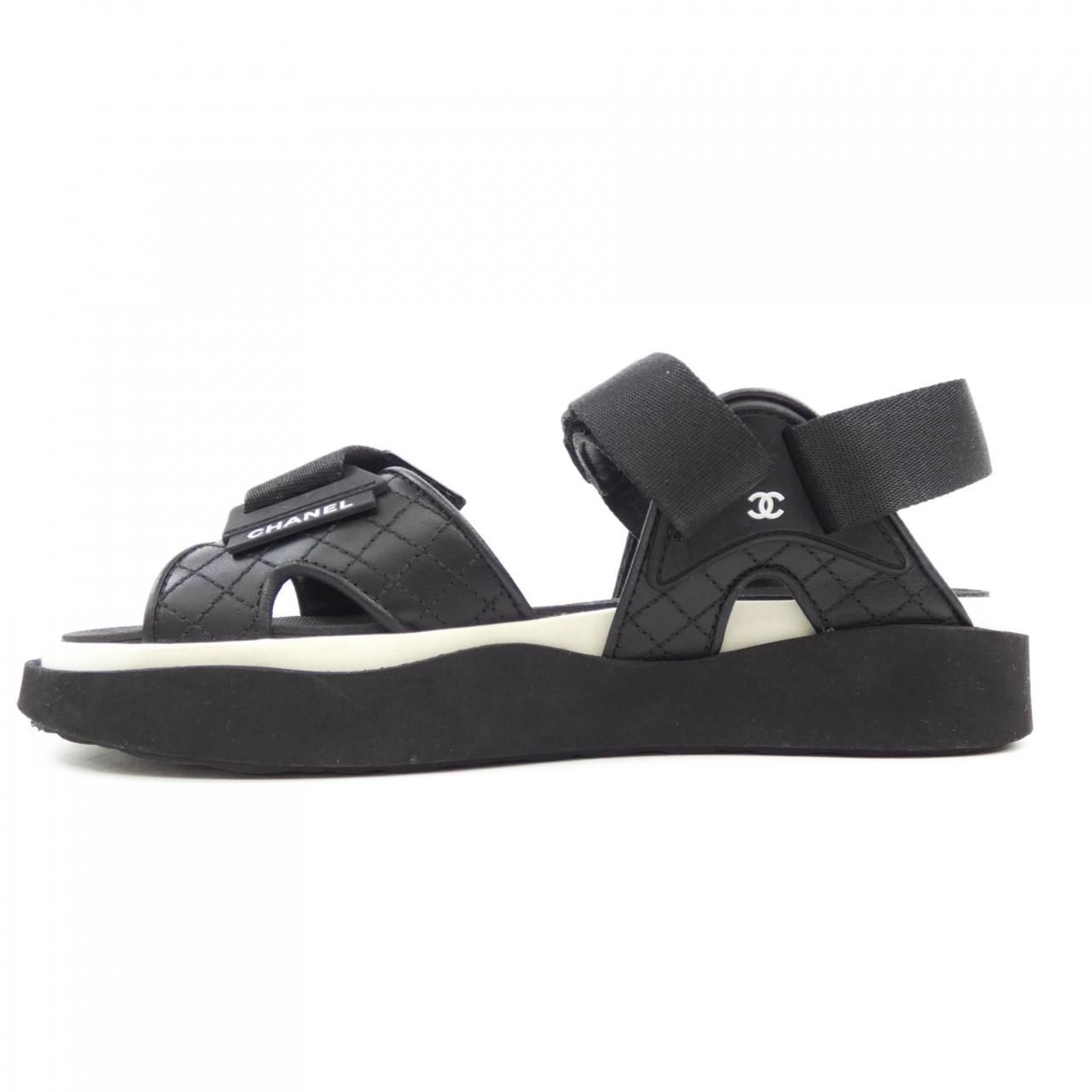 シャネル CHANEL G45083B13300 サンダル