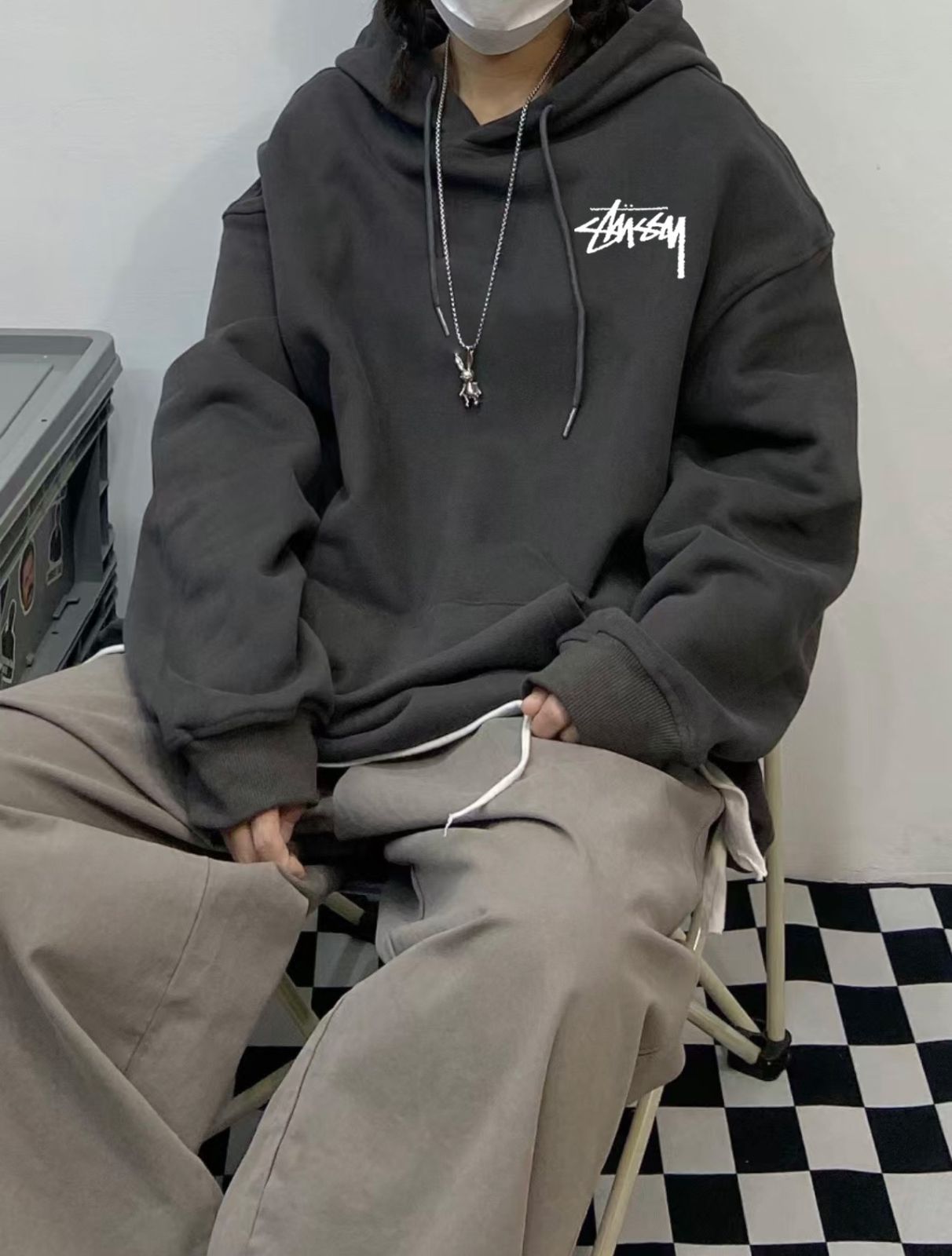 Stussy 春夏ファッション 新作 1980 フード付きスウェットシャツ