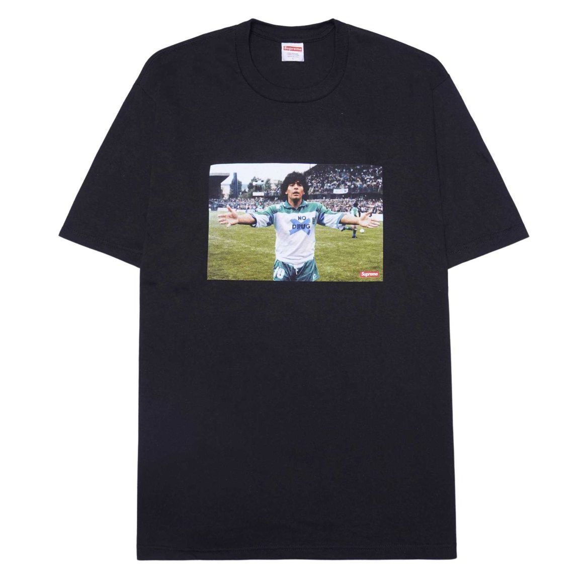 Supreme Maradona Tee black 半袖Tシャツ男女兼用