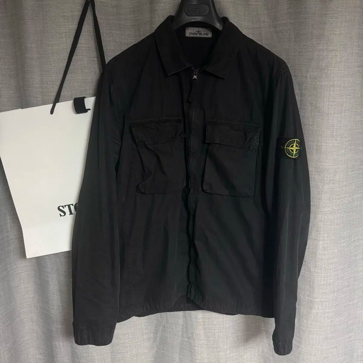 新規 ss STONE ISLAND ストーンアイランド ツーポケット オーバーサイズシャツ