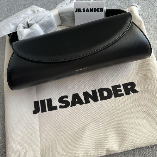 新品未使用 JIL SANDER ジルサンダー カンノーロ SMALL BLACK ショルダーバック - メルカリ