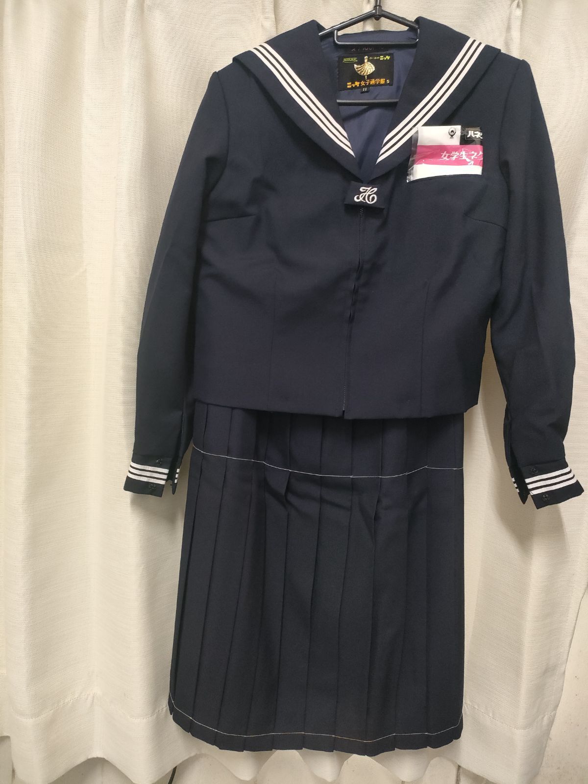 NIKKE ニッケ女子通学服 175A セーラー服 学生服 スクールパール
