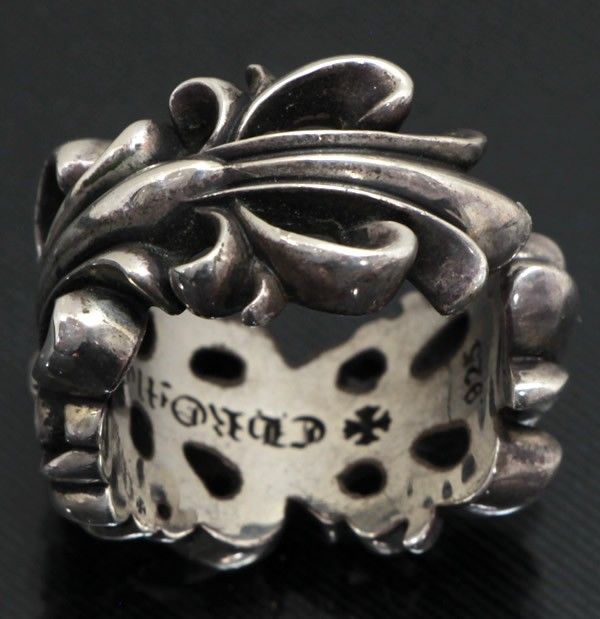 シルバー925 クロムハーツ ダブルフローラル 楽天市場】【CHROME HEARTS】クロムハーツ ダブル フローラル