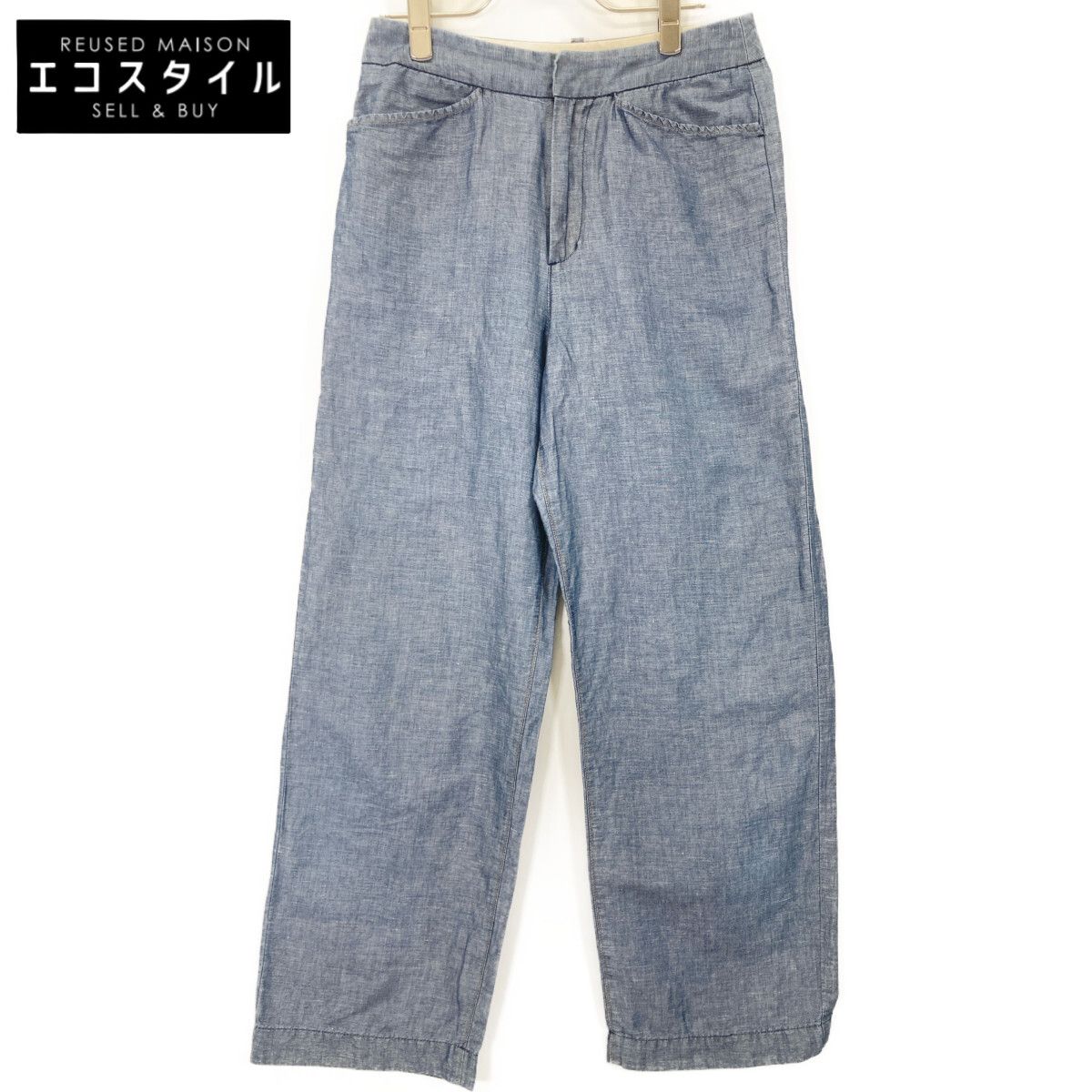 Pallas Palace パラスパレス ｺｯﾄﾝﾘﾈﾝ ﾌﾞﾙｰ ﾜｲﾄﾞﾊﾟﾝﾂ 2