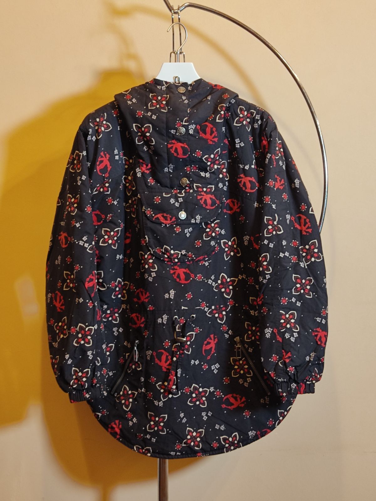 エルエルビーン スキーアノラック 総柄