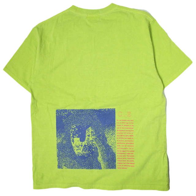 C.E シーイー 日本製 DESIGN OVERDYE T グラフィックプリントT