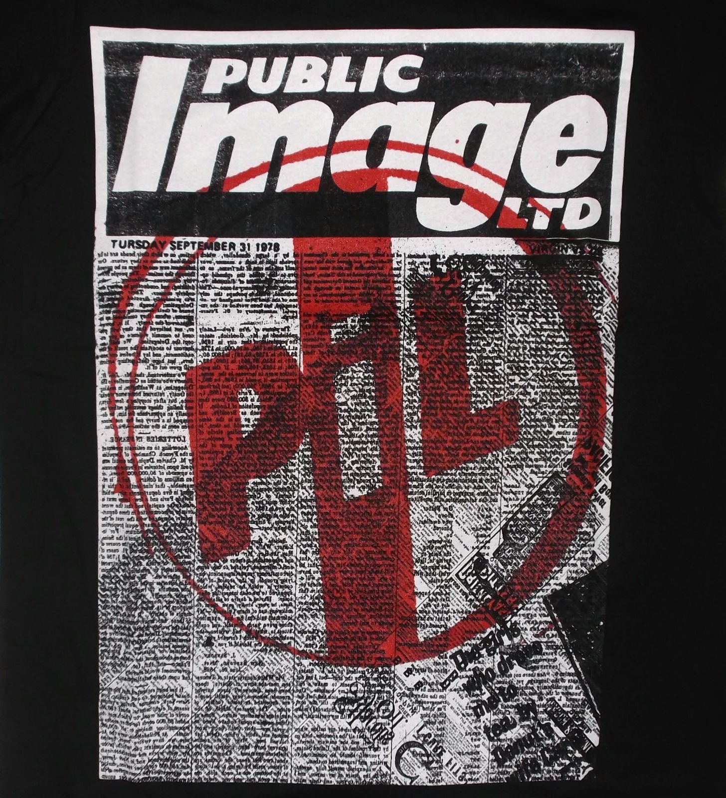 PiL パブリック イメージ リミテッド Tシャツ Public Image Ltd Poster 