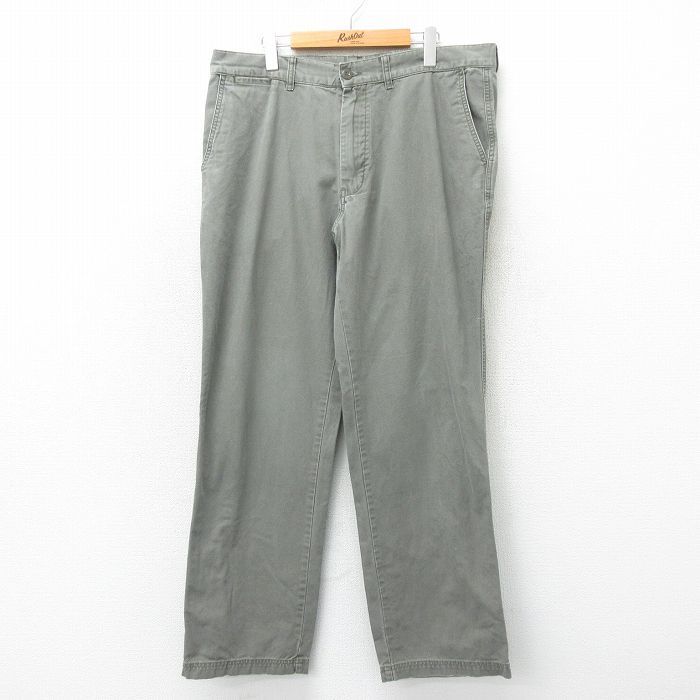 W38/古着 パタゴニア patagonia パンツ メンズ ダック地 コットン グレー 24apr24 中古 ボトムス ロング